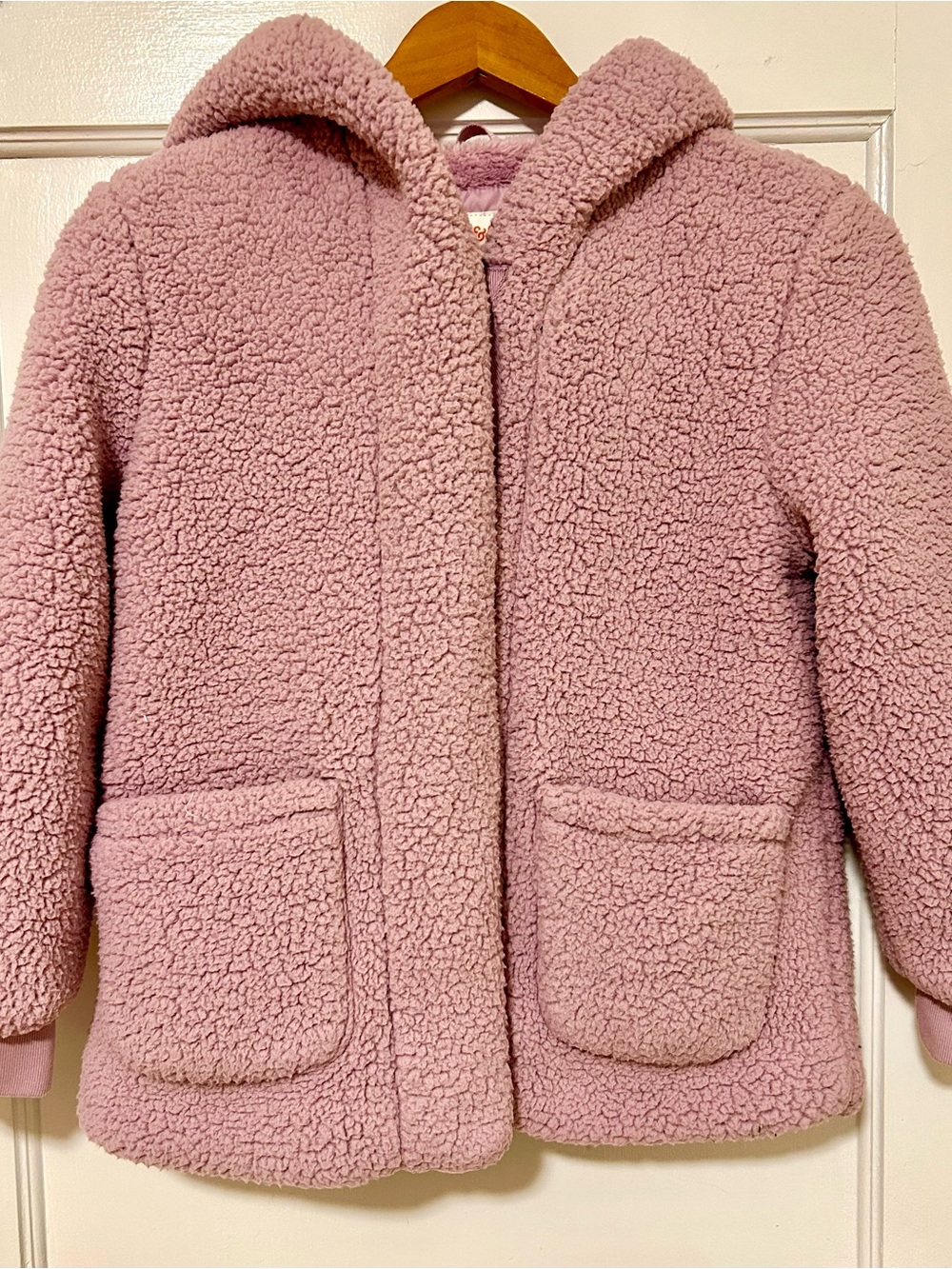 Cozy Lilac Sherpa Hooded Jacket